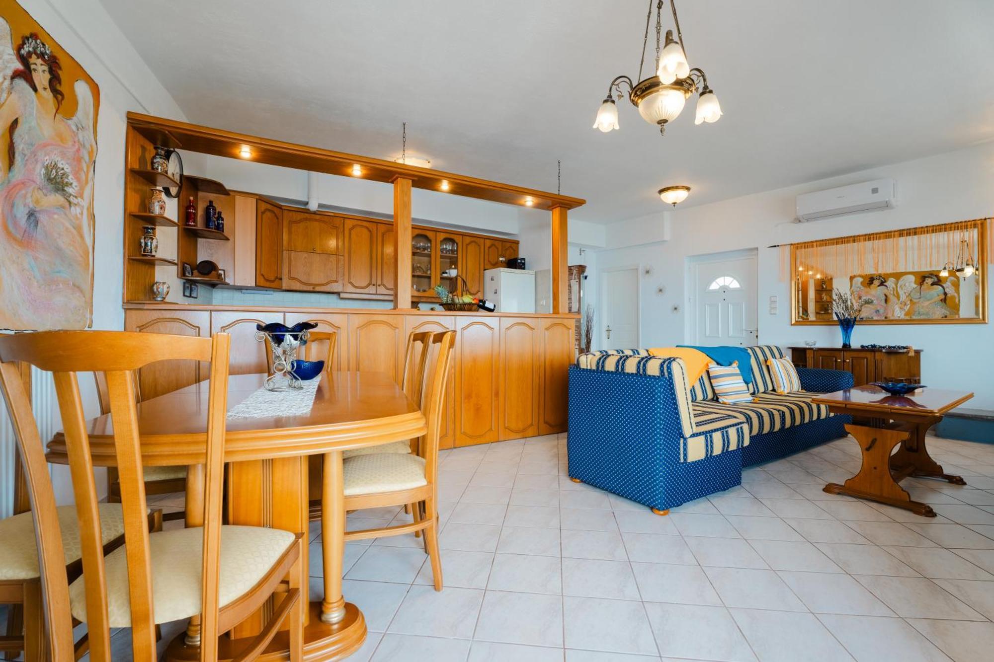 Villa Persephone'S Dream View Marathos  Exterior foto