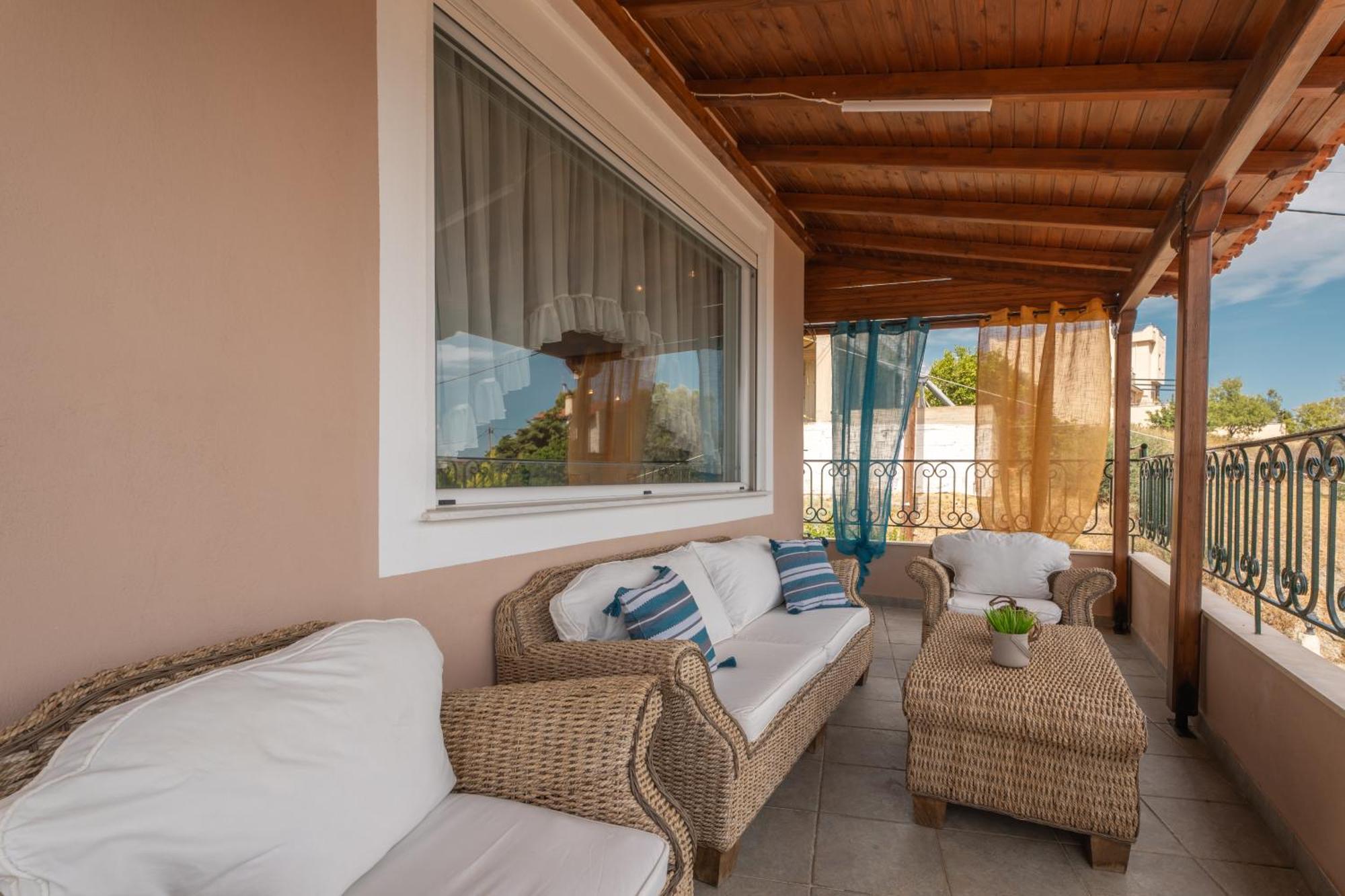 Villa Persephone'S Dream View Marathos  Exterior foto